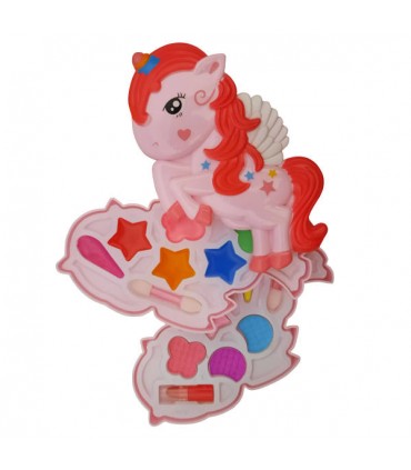 ست اسباب بازی دخترانه لوازم آرایشی اسب پونی