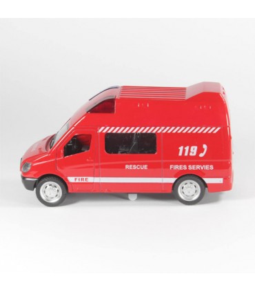 ماشین بازی مدل ون آتشنشانی