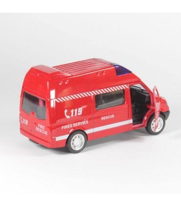 ماشین بازی مدل ون آتشنشانی