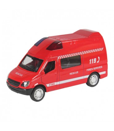 ماشین بازی پسرانه مدل ون آتشنشانی