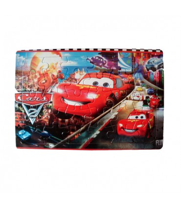 پازل 30 تکه  دخترانه و پسرانه مدل CARS