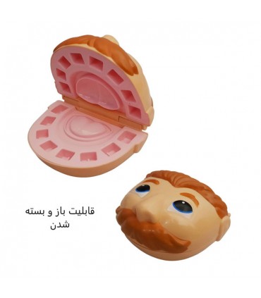 خمیر بازی طرح دندانپزشکی - 12 عددی