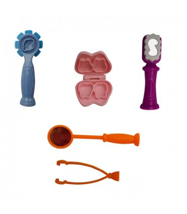 خمیر بازی طرح دندانپزشکی - 12 عددی