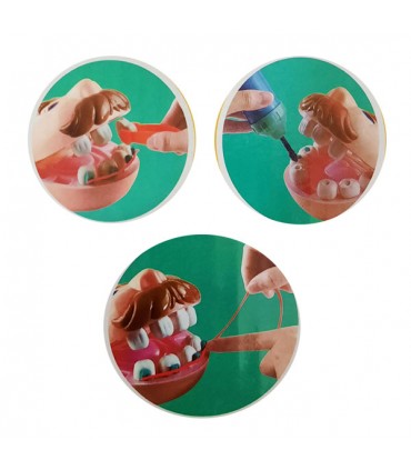 خمیر بازی طرح دندانپزشکی - 12 عددی