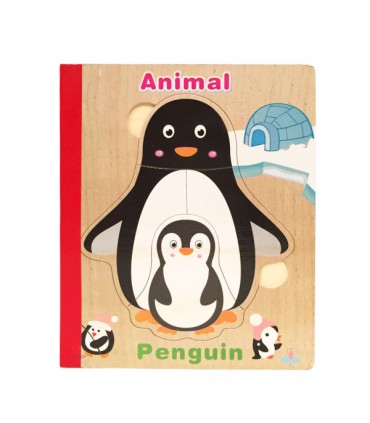 بازی آموزشی دخترانه و پسرانه پازل حیوانات جنگل