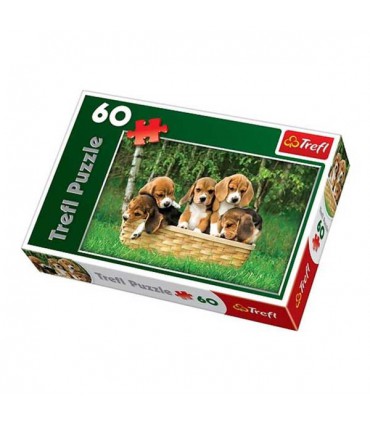 پازل 60 تکه سگ ها