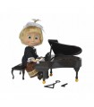 پیانو و عروسک موزیکال ماشا
