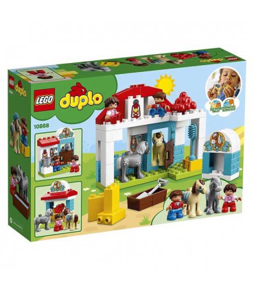 لگو اسطبل اسب پونی سری دوپلو