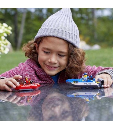 لگو قایق گشت دریایی پلیس سری سیتی