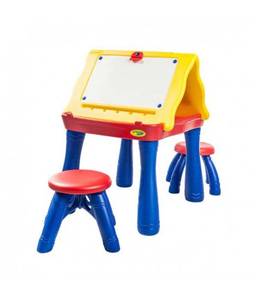 میز نقاشی کودک دونفره مدل 5018