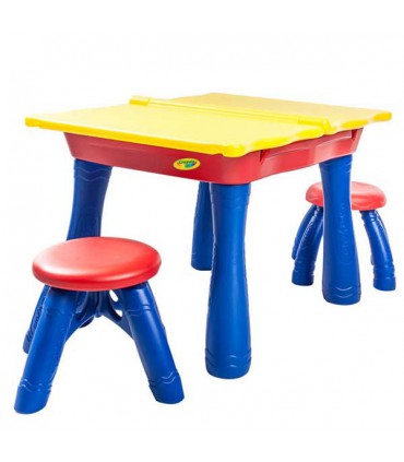 میز نقاشی کودک دونفره مدل 5018