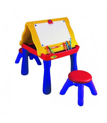 میز نقاشی کودک دونفره مدل 5018