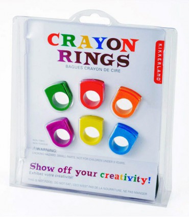 جواهرات مداد شمعی - انگشتر گرد