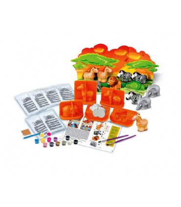 کیت ساخت مجسمه (حیوانات سافاری)