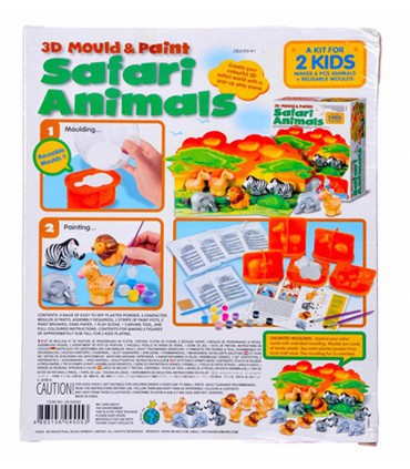 کیت ساخت مجسمه (حیوانات سافاری)