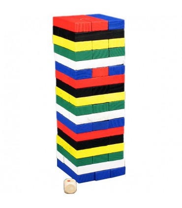 اسباب بازی برج هیجان رنگی جذاب و خانوادگی