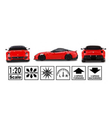 ماشین کنترلی فراری 599XX