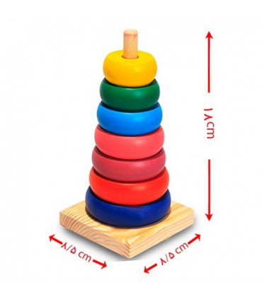 برج حلقه های رنگی