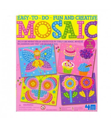 ساخت مجسمه با موزائیک های ژله ای (گل پری)