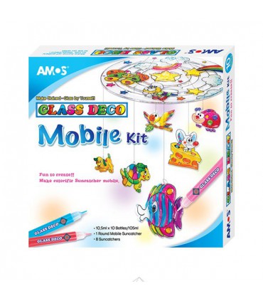 شیشه رنگی کیت قالبی