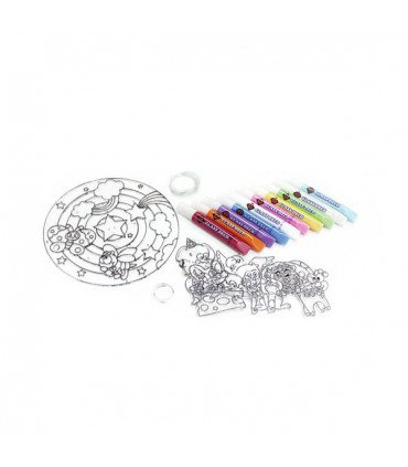 شیشه رنگی کیت قالبی