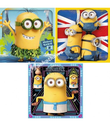 پازل سه تایی مینیون ها