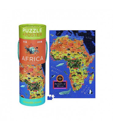 پازل قاره آفریقا