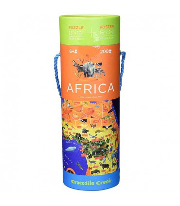 پازل قاره آفریقا