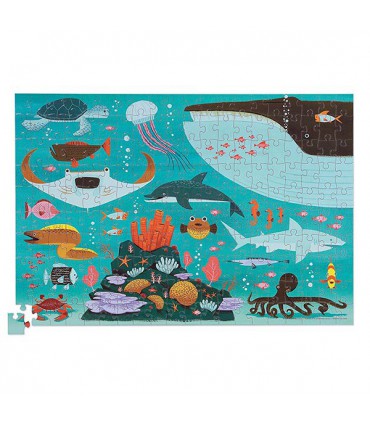 پازل حیوانات زیر دریا