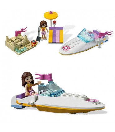 لگو Bela مدل friends ساحل و جت اسکی اولیویا
