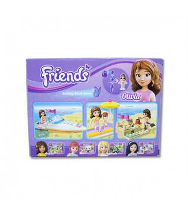 لگو Bela مدل friends ساحل و جت اسکی اولیویا