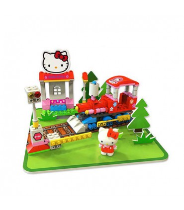 لگو Hello Kitty مدل لوکوموتیو