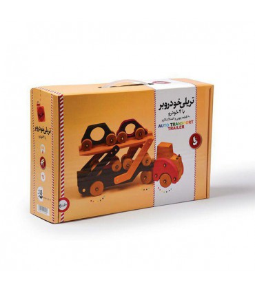 بازی چوبی تریلی خودروبر