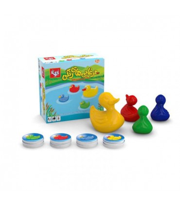 بازی مرغابی های رنگی