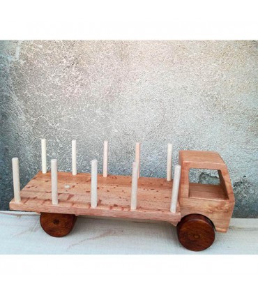 کامیون باربری چوبی