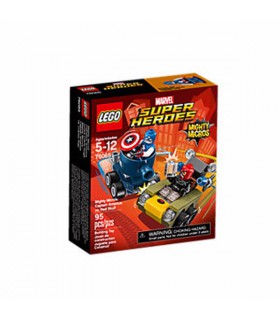 لگو کاپیتان امریکا و رد اسکول - مدل super heroes