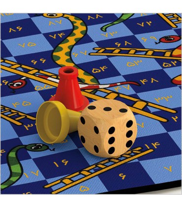 منچ و مارپله پارچه ای