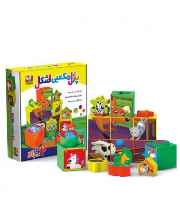 بازی پازل مکعبی اشکال