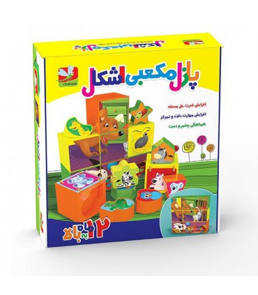 بازی پازل مکعبی اشکال
