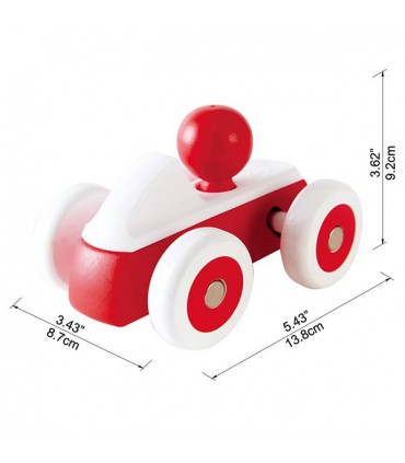 ماشین بازی چوبی