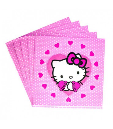 دستمال سفره هلو کیتی