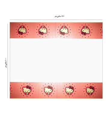 رومیزی هلو کیتی