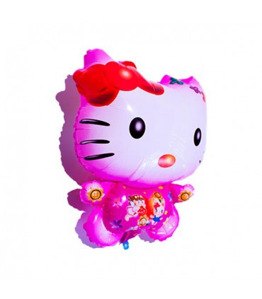 بادکنک فویلی هلو کیتی