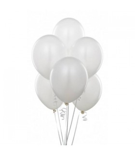 بادکنک سفید 5 عددی