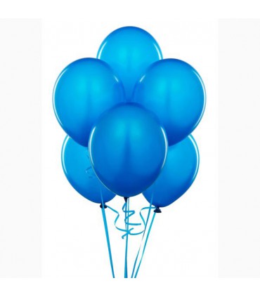 بادکنک آبی 5 عددی