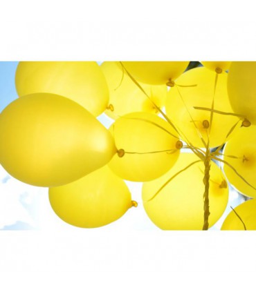 بادکنک  زرد 5 عددی