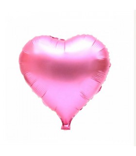 بادکنک فویلی قلبی صورتی