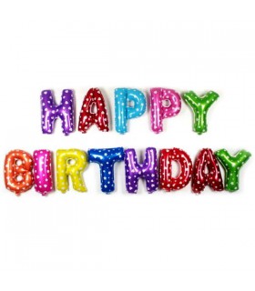 بادکنک فویلی Happy Birthday