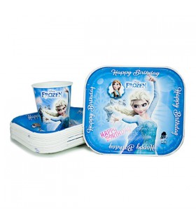 بشقاب و لیوان فروزن