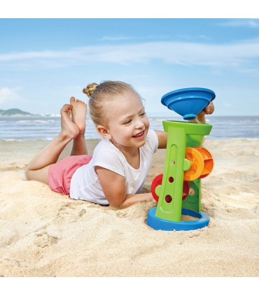 چرخ دوگانه آب و شن